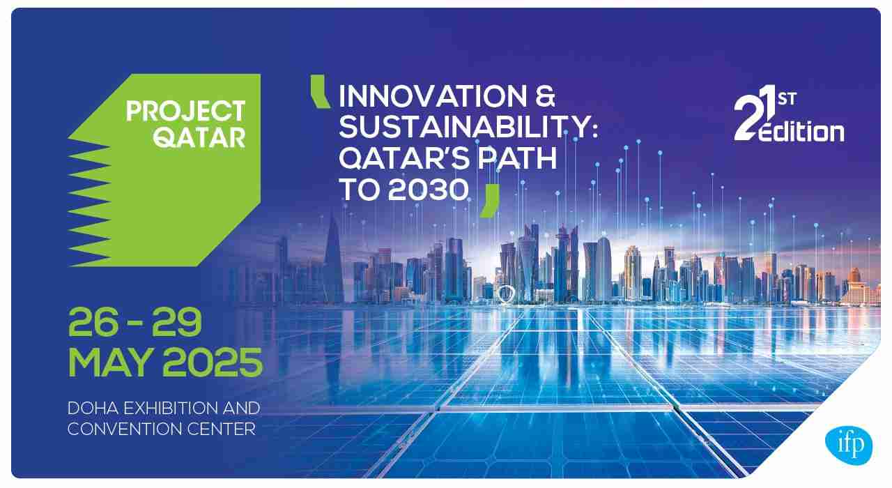 پوستر نمایشگاه پروژه قطر دوحه qatar project