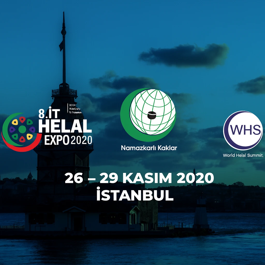 پوستر نمایشگاه بین‌المللی حلال سازمان همکاری اسلامی استانبول (OIC Helal Expo Istanbul)