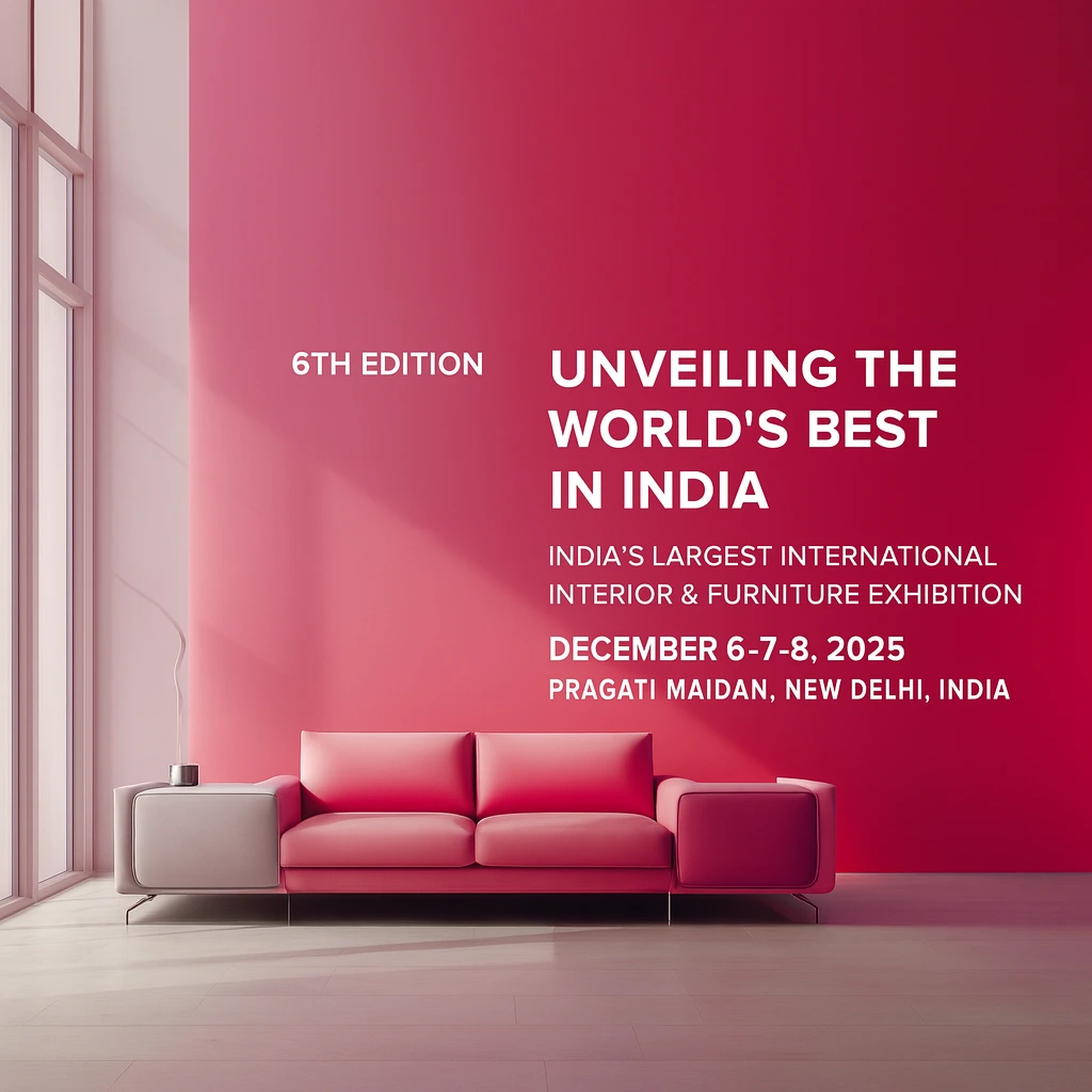 پوستر نمایشگاه بین‌المللی مبلمان هند – India International Furniture Fair (IIFF)