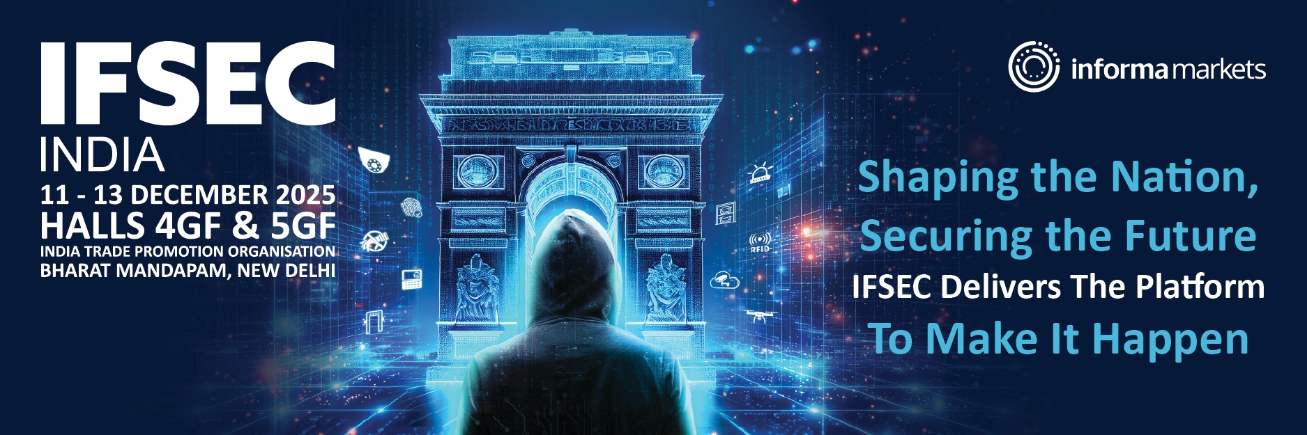 پوستر نمایشگاه بین‌المللی امنیت و حفاظت هند IFSEC