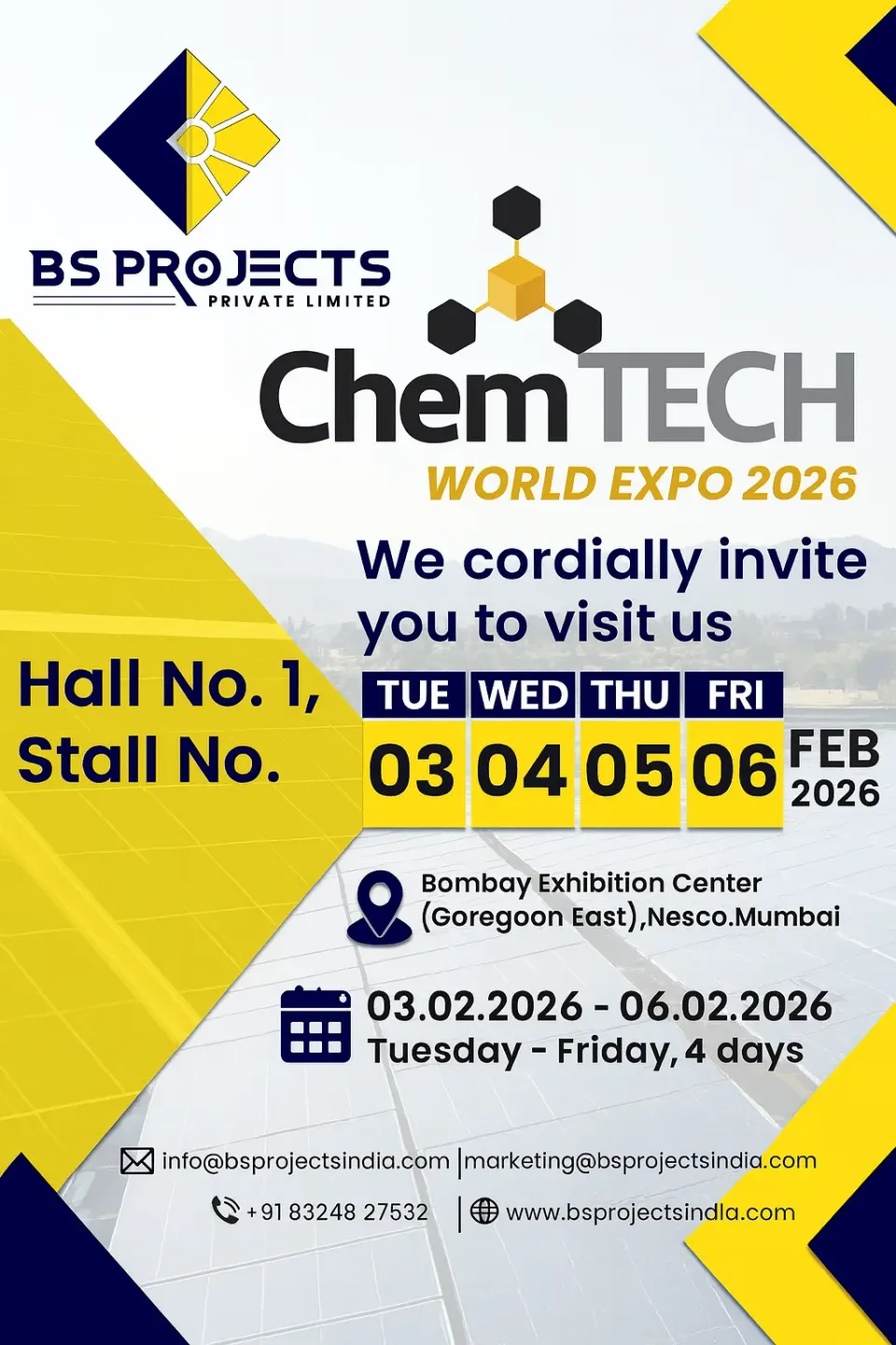 نمایشگاه مواد شیمیایی و پتروشیمی (ChemTech World Expo)