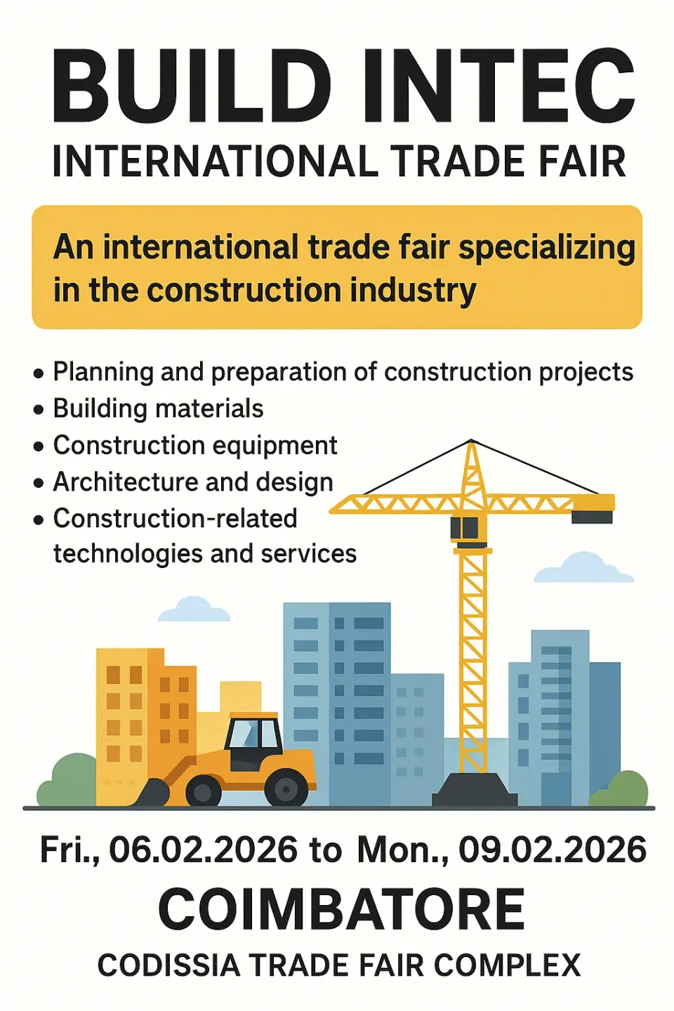 نمایشگاه بین المللی ساختمان و ساخت و ساز (BUILD INTEC)