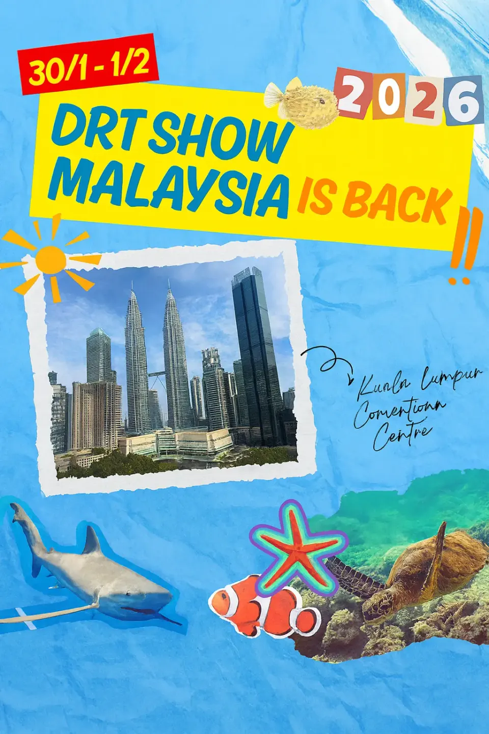 نمایشگاه غواصی و گردشگری دریایی مالزی (DRT SHOW MALAYSIA)